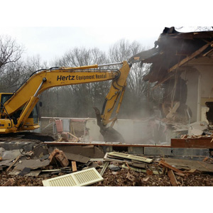 Demolition project - residential home.